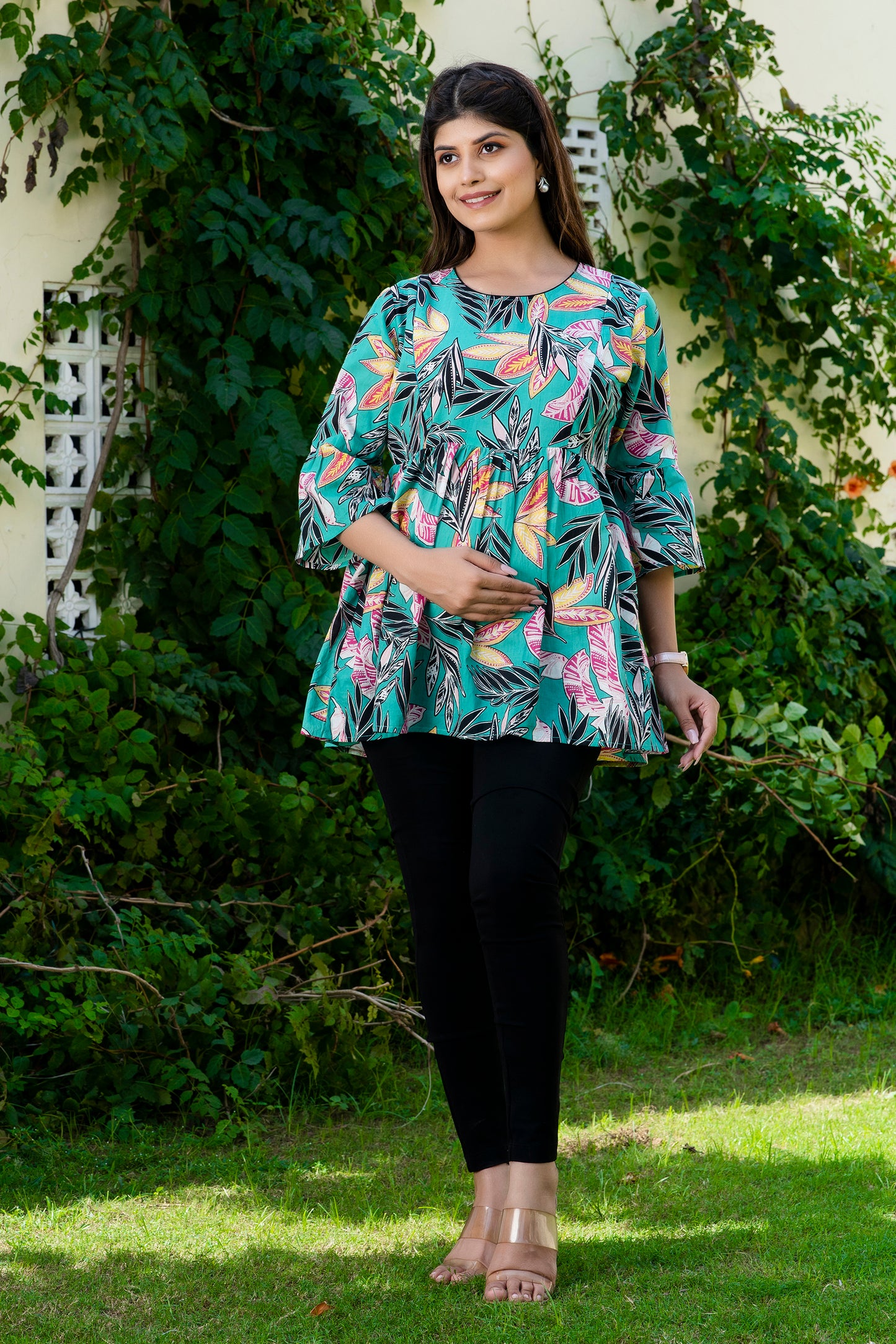 Tropical Maternity And Nursing Top