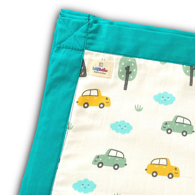 Car Design Muslin Quilt - 6 layers Of Incredibly Muslin Softness