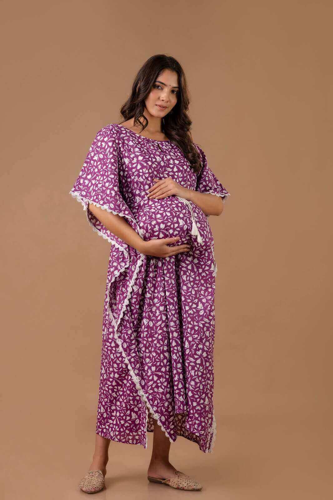 Iris Maternity And Nursing Kaftan