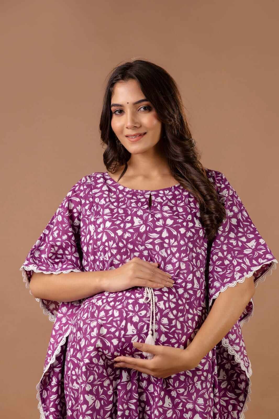 Iris Maternity And Nursing Kaftan