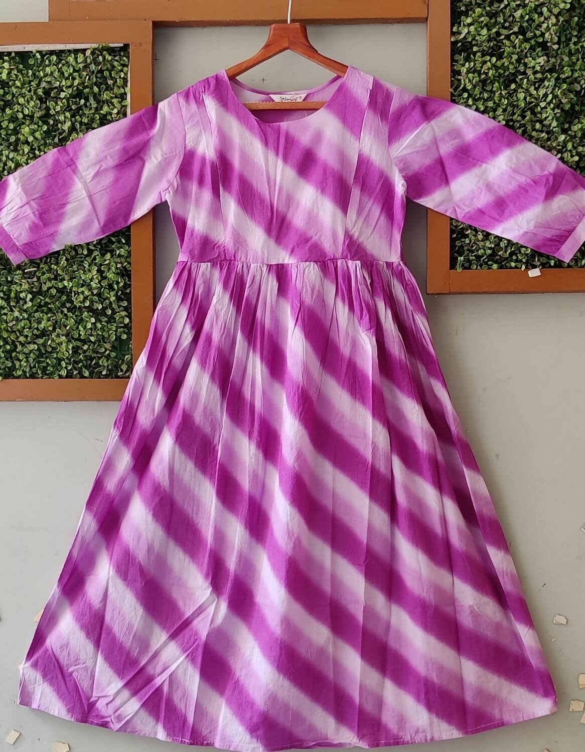 Purple Ombre Maternity And Nursing Kurta