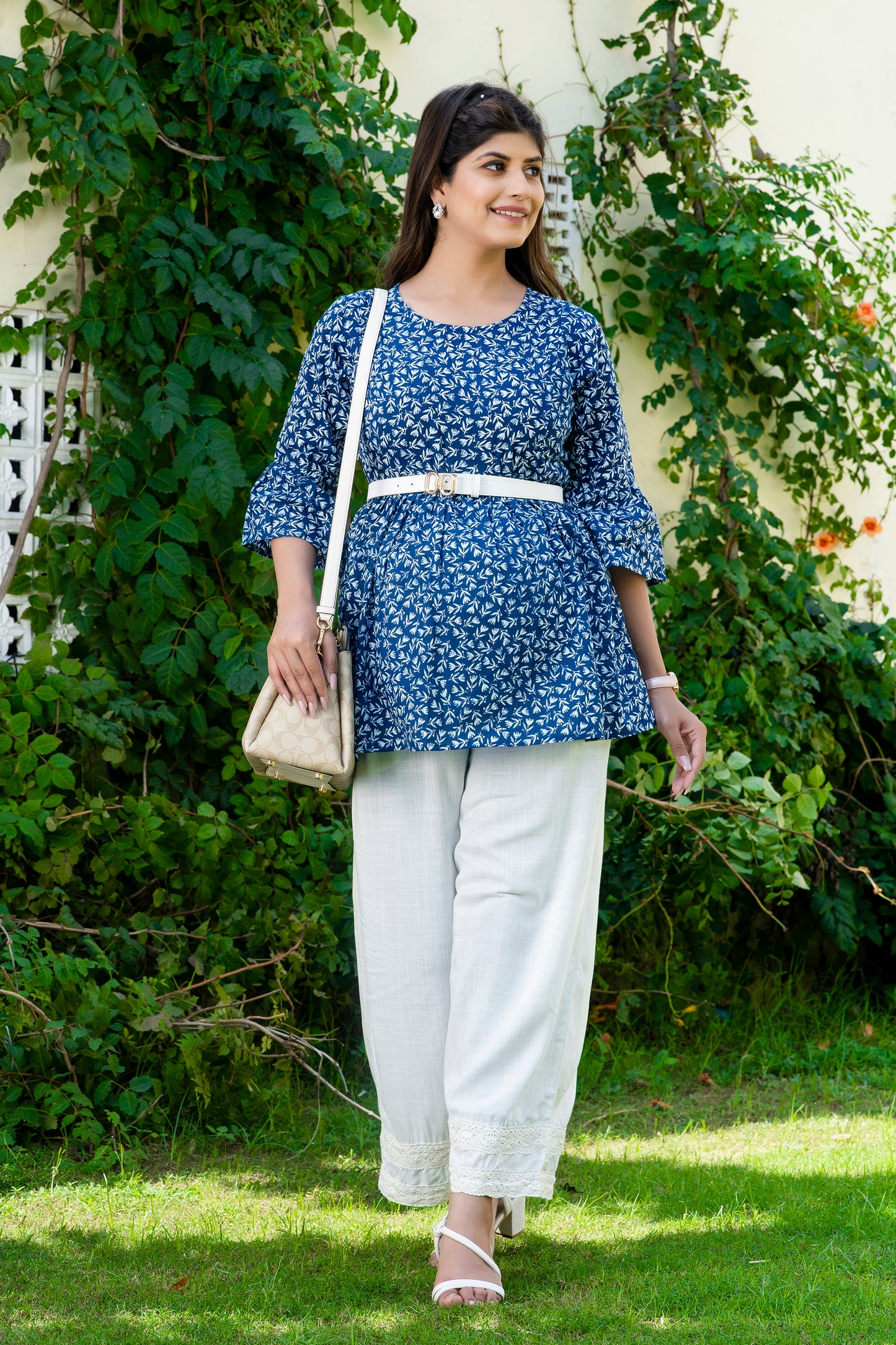 Blue Bud Maternity And Nursing Top