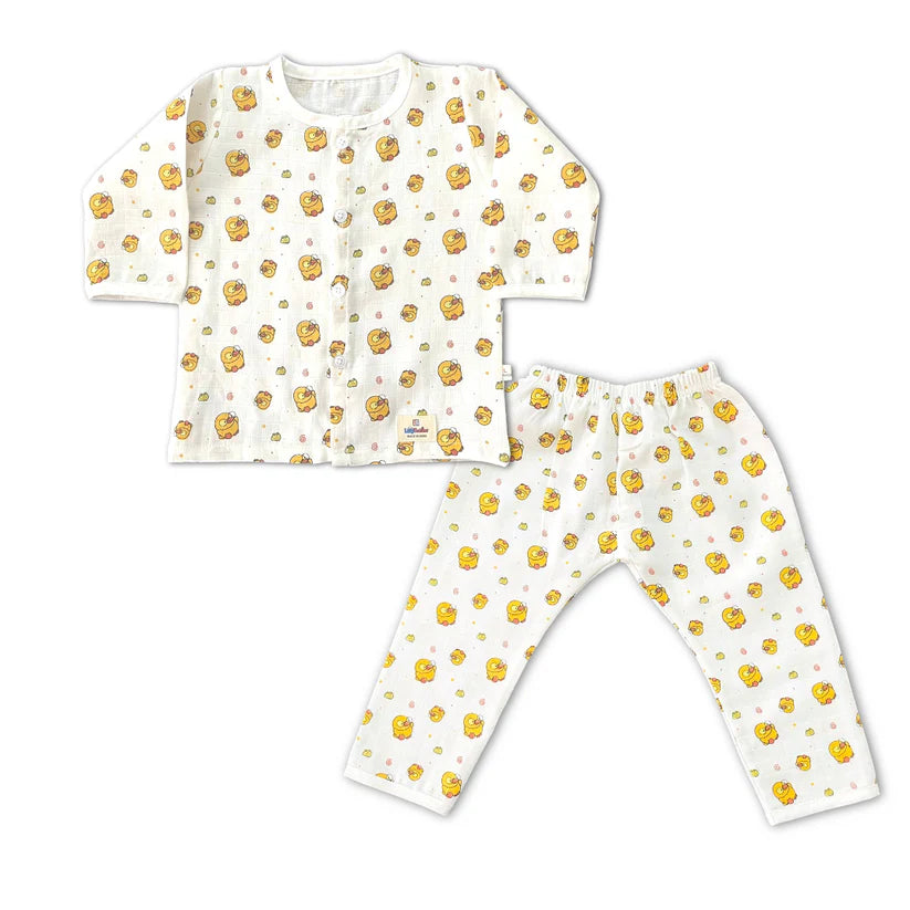 Pant And Shirt Set For Babies Duck Design