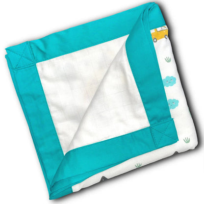 Car Design Muslin Quilt - 6 layers Of Incredibly Muslin Softness