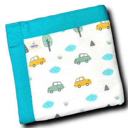 Car Design Muslin Quilt - 6 layers Of Incredibly Muslin Softness