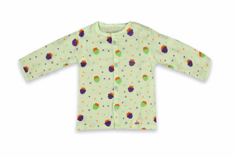 Pant And Shirt Set For Babies Ice-Cream Design
