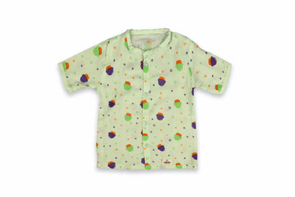 Half Shirt And Short Set For Babies Ice-Cream Design
