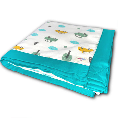 Car Design Muslin Quilt - 6 layers Of Incredibly Muslin Softness