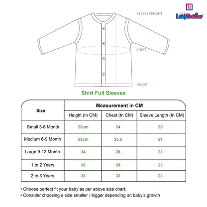 Pant And Shirt Set For Babies Ice-Cream Design