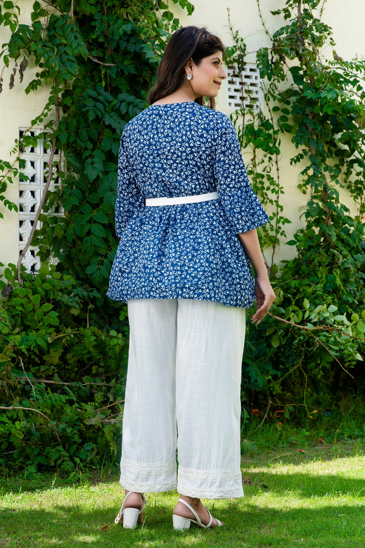 Blue Bud Maternity And Nursing Top