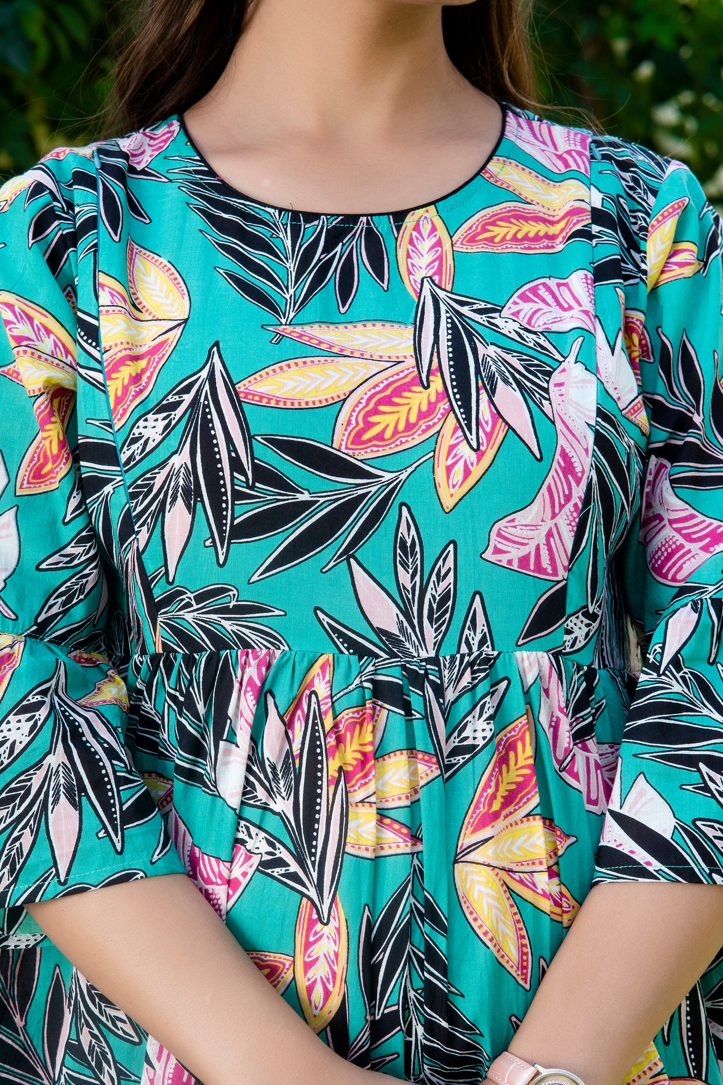 Tropical Maternity And Nursing Top