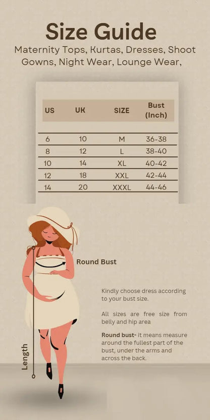 Sweet Heart Purple Maternity And Nursing Dress