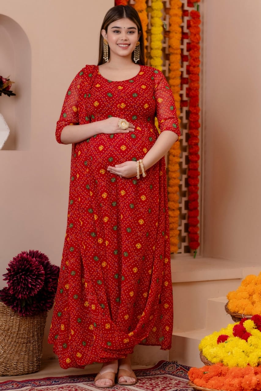 Bandej Drape Maternity And Nursing Kurta