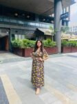 Black Blossom Pregnancy Dress photo review